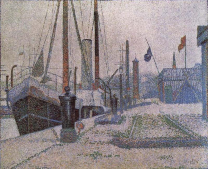 The Honfleur, Georges Seurat